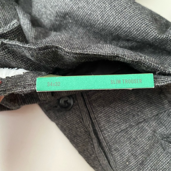 Goodfellow & Co Men's Slim Trouser Size: 34X32 Iconic Ski( pin) - Picture 12 of 15